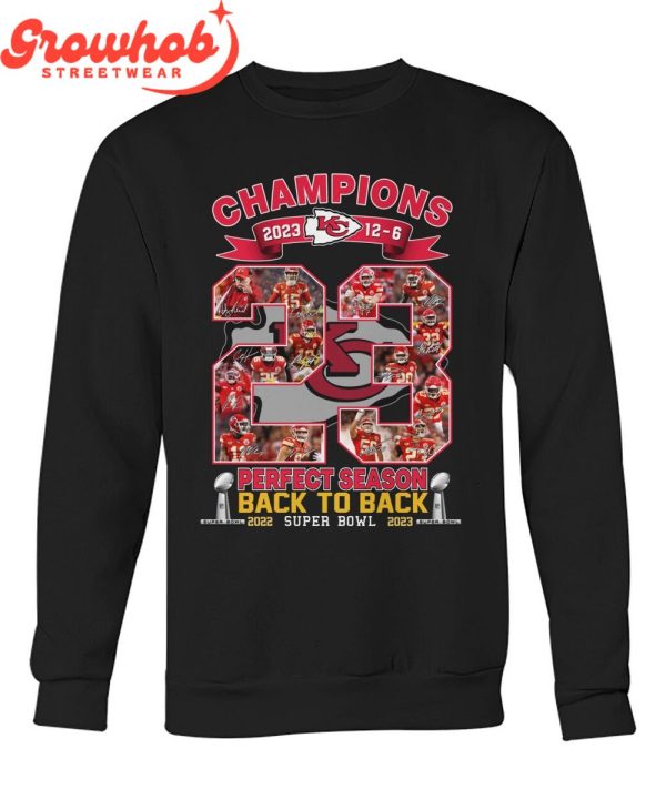 Kansas City Chiefs Champions Perfect Season T-Shirt