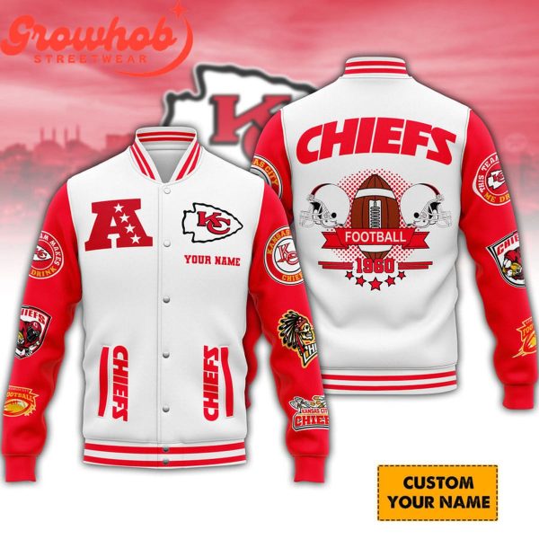 Kansas City Chiefs Football 1960 Fan Personalized Baseball Jacket