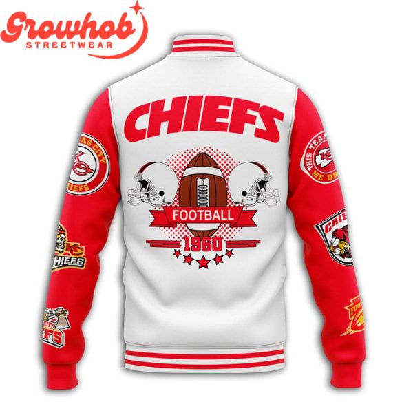 Kansas City Chiefs Football 1960 Fan Personalized Baseball Jacket