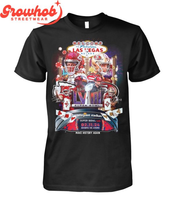 Kansas City Chiefs San Francisco 49ers Super Bowl T-Shirt