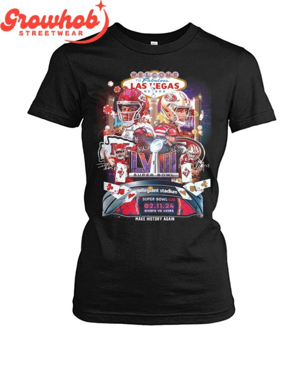 Kansas City Chiefs San Francisco 49ers Super Bowl T-Shirt