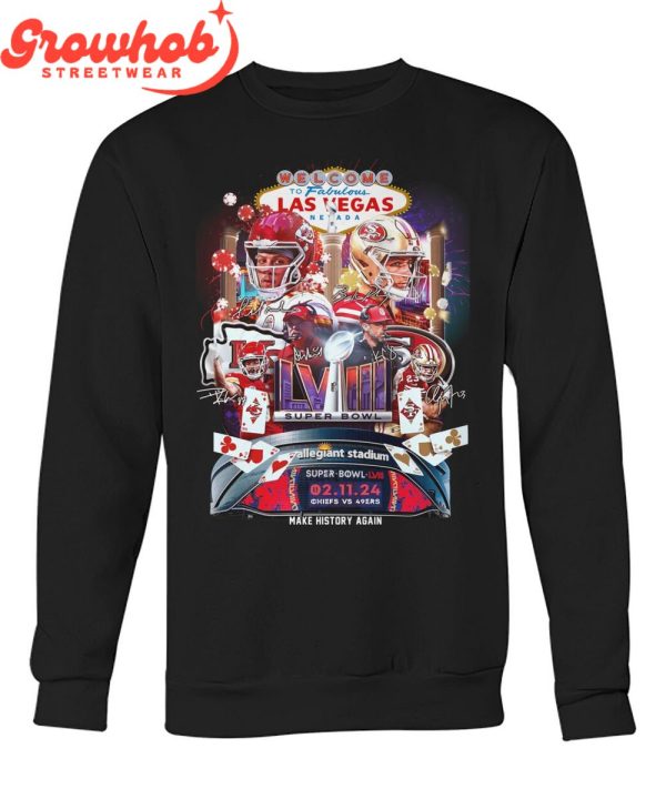 Kansas City Chiefs San Francisco 49ers Super Bowl T-Shirt