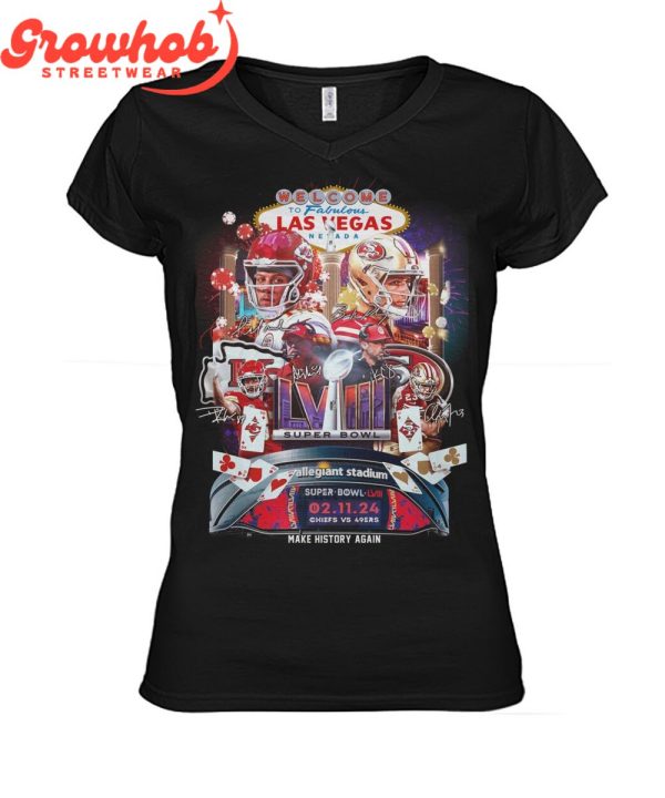 Kansas City Chiefs San Francisco 49ers Super Bowl T-Shirt