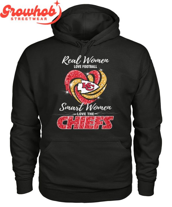Kansas City Chiefs Smart Women Love Chiefs T-Shirt