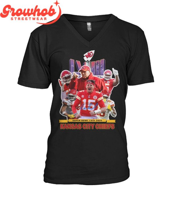 Kansas City Chiefs Super Bowl LVIII 2024 T-Shirt