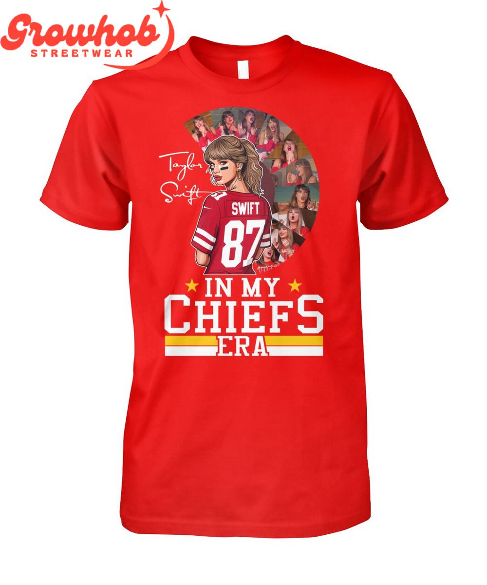 Kansas City Chiefs Taylor Swift In My Chiefs Era T-Shirt