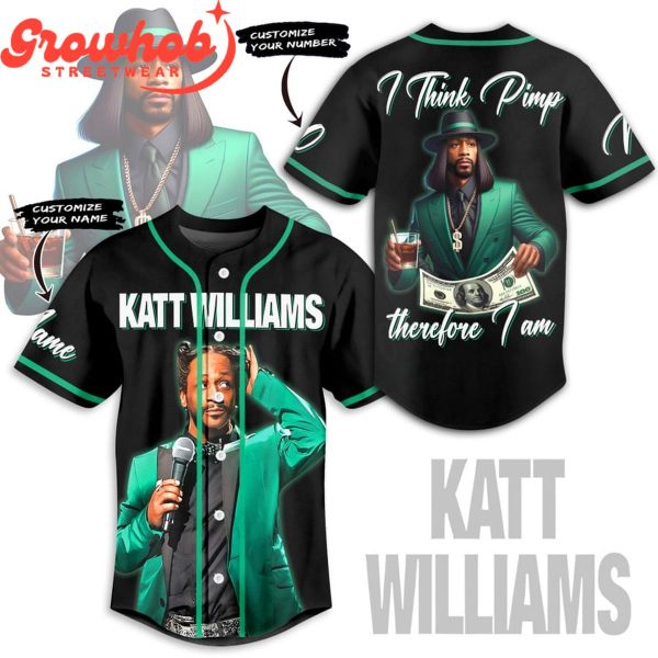 Katt Williams Think Pimp Personalized Baseball Jersey