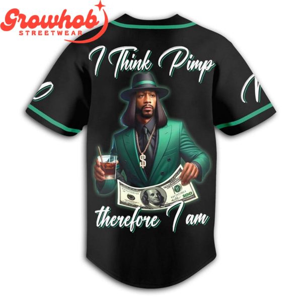 Katt Williams Think Pimp Personalized Baseball Jersey