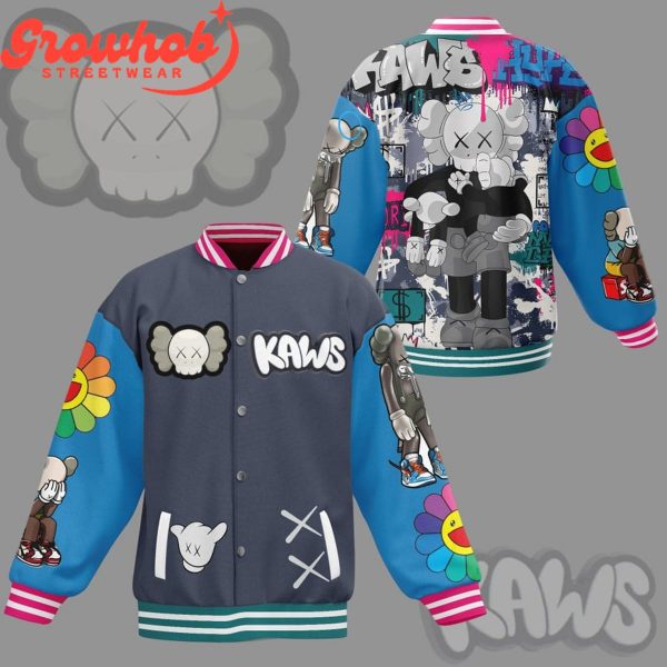 Kaws Elephant Fan Baseball Jacket