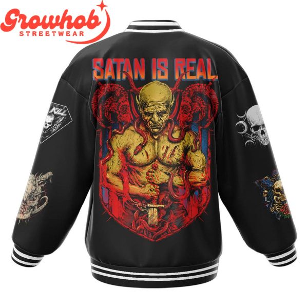 Kreator Satan Is Real Fan Baseball Jacket
