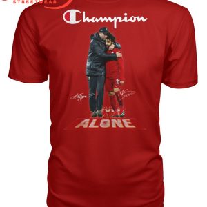 Liverpool Klopp Mo Salah Champion Of The Fan T-Shirt