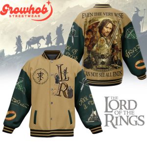 Lord Of The Rings See All Ends Baseball Jacket