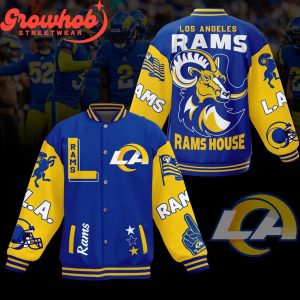 Los Angeles Rams Rams House Fan Baseball Jacket