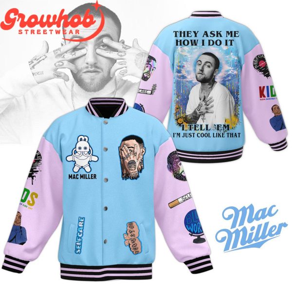 Mac Miller Tell Them I’m Cool Fan Baseball Jacket