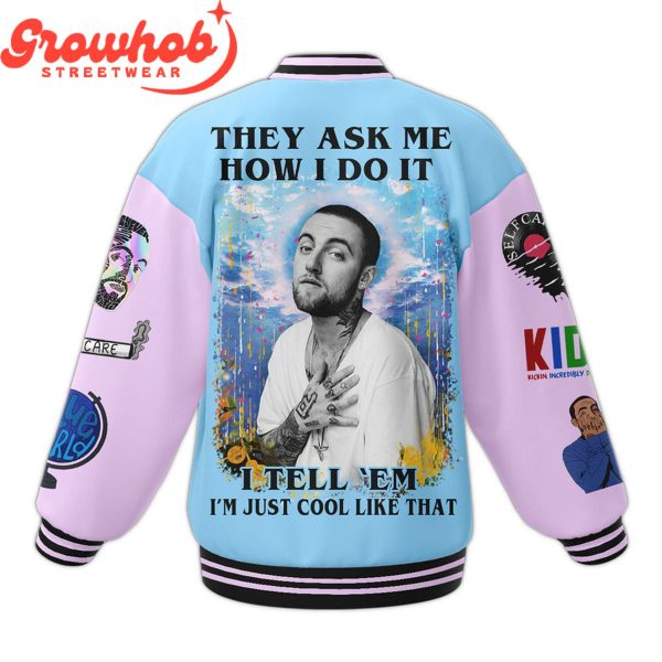 Mac Miller Tell Them I’m Cool Fan Baseball Jacket