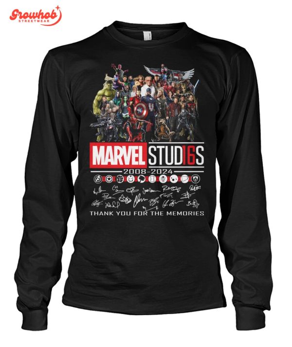 Marvel Studio 16 Years Of The Memories 2008-2024 T-Shirt