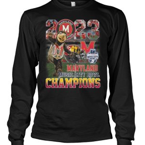 Maryland Terrapins Music City Bowl Champions 2023 T-Shirt