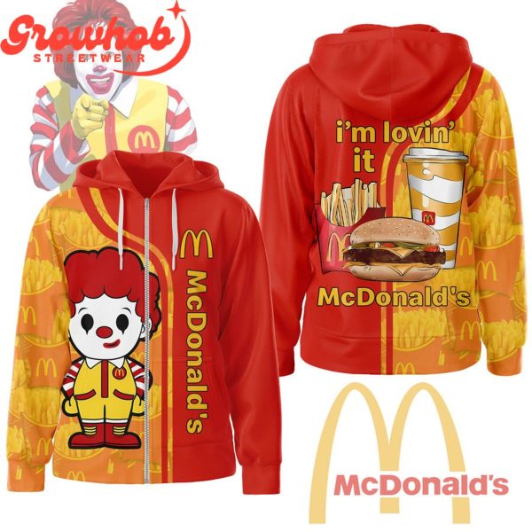 McDonald’s Fast Food Lovin’ It Fan Hoodie Shirts