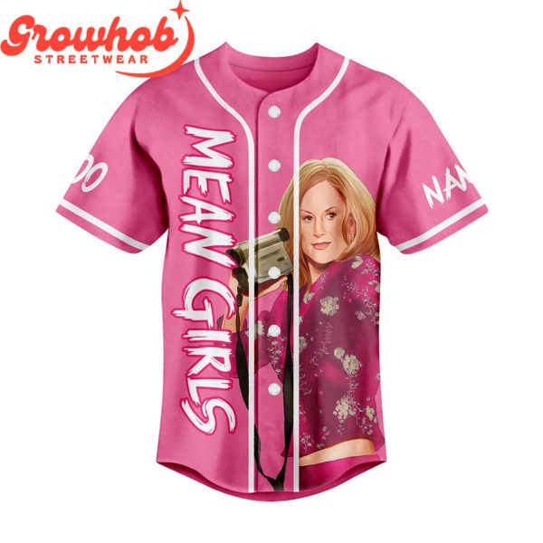 Mean Girls 2 Cool Mom Valentine Personalized Baseball Jersey