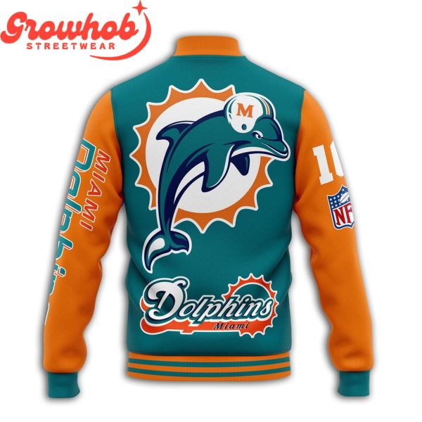 Miami Dolphins Champs Love Fan Personalized Baseball Jacket