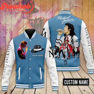 Michael Jackson Fan Love Valentine Baseball Jacket
