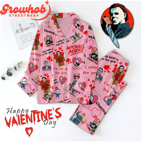 Michael Myers Happy Valentine’s Day Polyester Pajamas Set