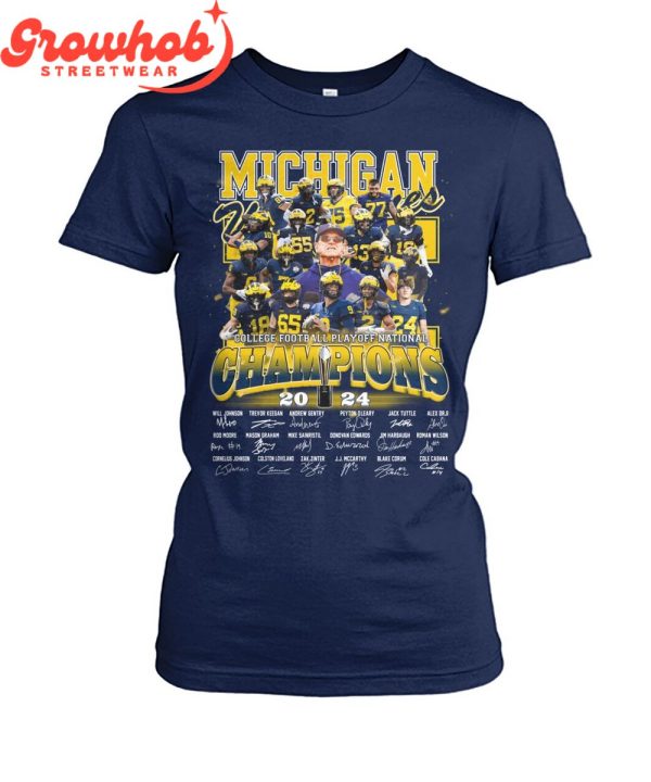 Michigan Wolverines 2024 National Champions T-Shirt