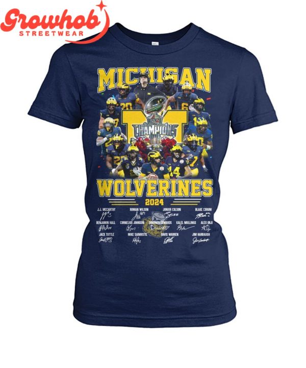 Michigan Wolverines 2024 National Champions Winner T-Shirt
