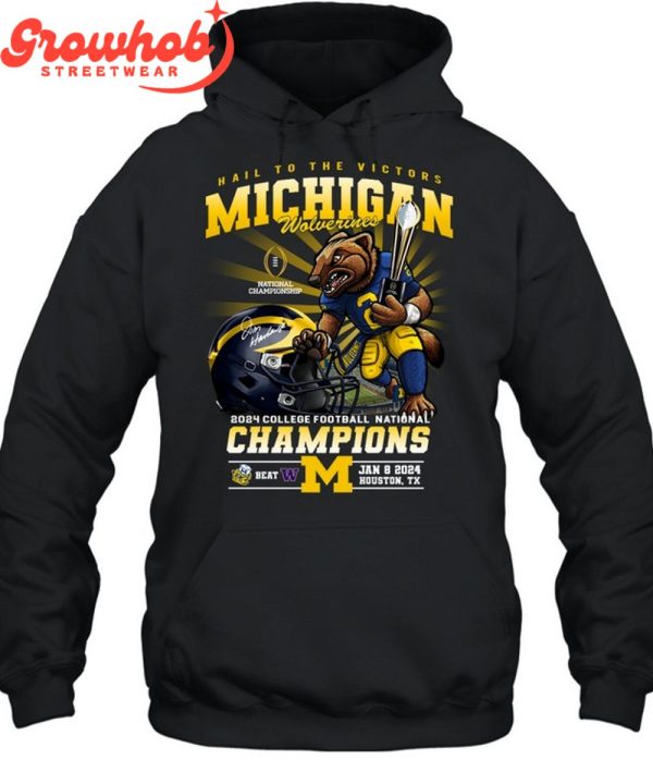 Michigan Wolverines National Champions 2024 The Victors T-Shirt