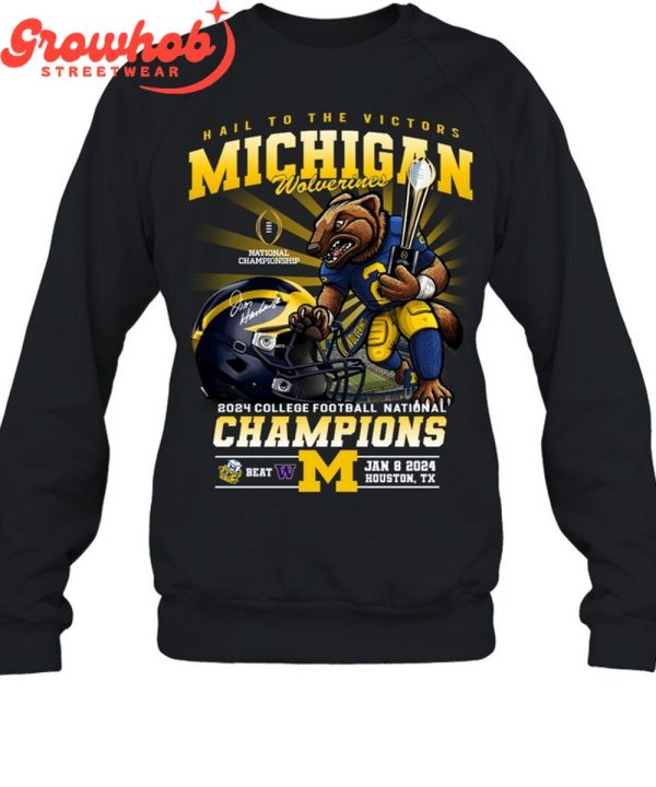 Michigan Wolverines National Champions 2024 The Victors T-Shirt