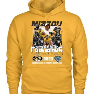 Missouri Tigers Cotton Bowl Classic 2023 Champions Fan T-Shirt
