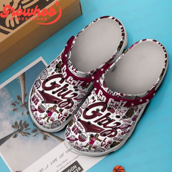 Montana Grizzlies Go Griz Fan Crocs Clogs