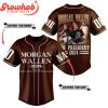 Morgan Wallen For President 2024 Personalized Baseball Jersey Pink