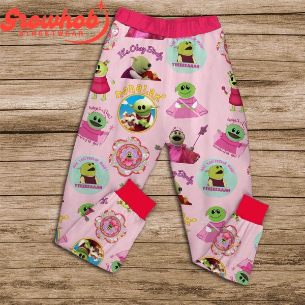 Nanalan’ Who’s That Wonderful Girl Fleece Pajamas Set