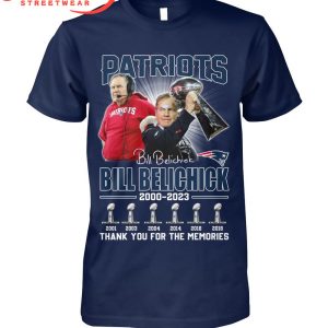 New England Patriots Matthew Slater Tom Brady Bill Belichick Memories T-Shirt