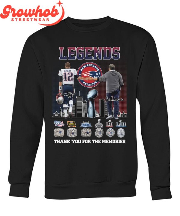 New England Patriots Bill Belichick Legend Fan T-Shirt
