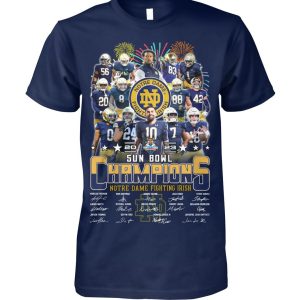 Notre Dame Fighting Irish Sun Bowl Champions 2023 T-Shirt