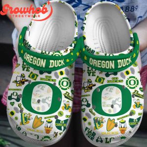 Oregon Ducks Donald Go Ducks Crocs Clogs