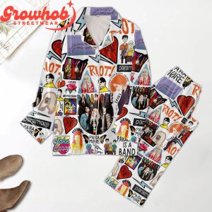Paramore Rock Band Valentine Fan Polyester Pajamas Set