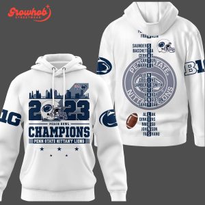Penn State Nittany Lions Peach Bowl Champ Hoodie Shirts White Version
