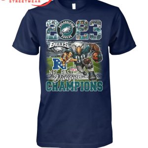 Philadelphia Eagles 2023 NFC East Division Champions T-Shirt