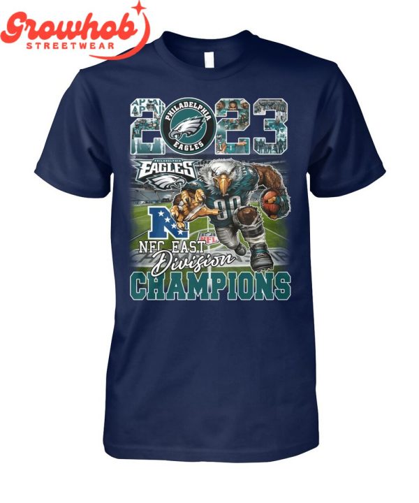 Philadelphia Eagles 2023 NFC East Division Champions T-Shirt
