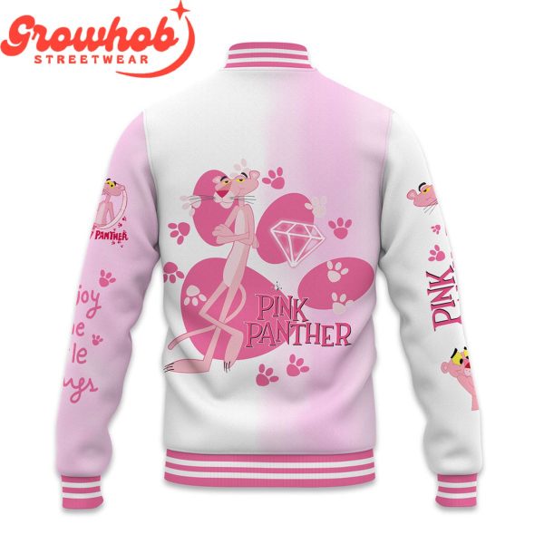 Pink Panther Love Valentine Couple Personalized Baseball Jacket