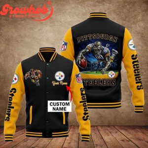 Pittsburgh Steelers Player Personalized Baseball Jacket