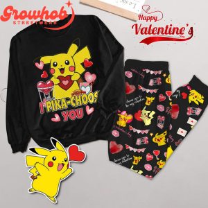 Pokemon Pikachu Choose Valentine Fever Fleece Pajamas Set