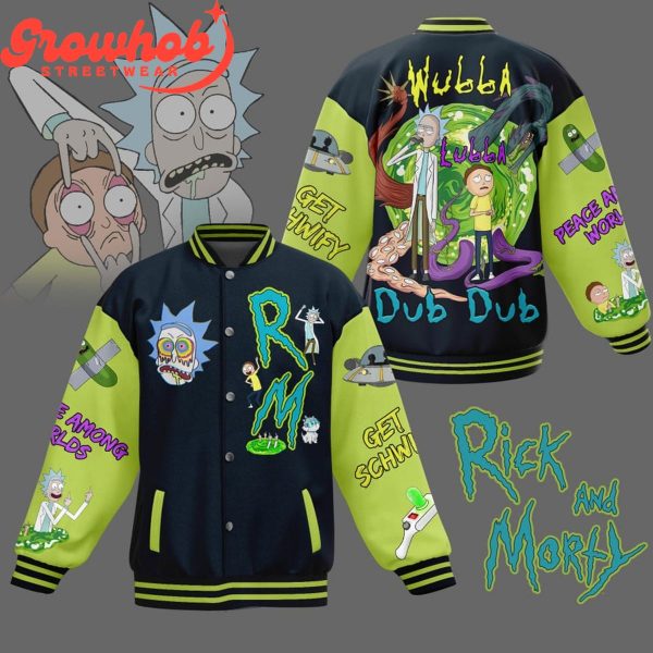 Rick And Morty Dub Dub Baseball Jacket