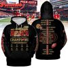 San Francisco 49er 2023 National Football Conference Champions Hoodie Shirts Black