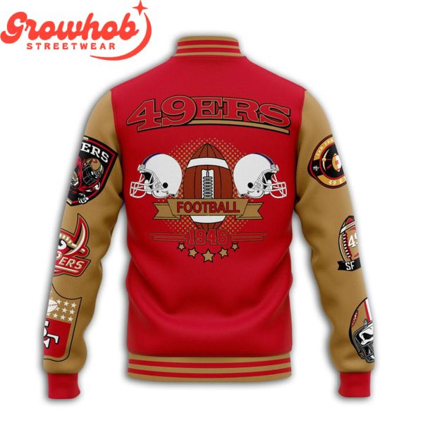 San Francisco 49ers Football 1946 Fan Personalized Baseball Jacket