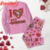 Ghostface Valentine Fever Fleece Pajamas Set Long Sleeve