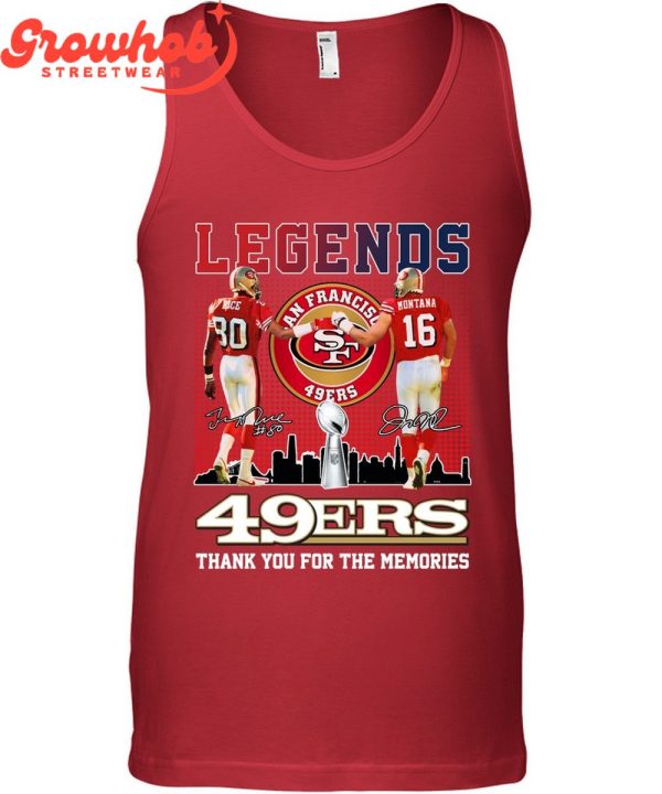 San Francisco 49ers Legend Thank You T-Shirt